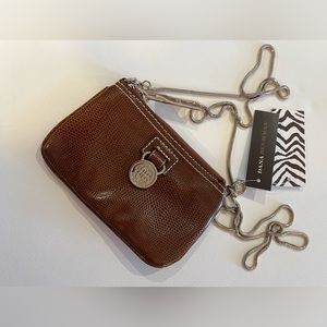 Extreme Mini Crossbody Bag Chain Crossbody Brown Gold
